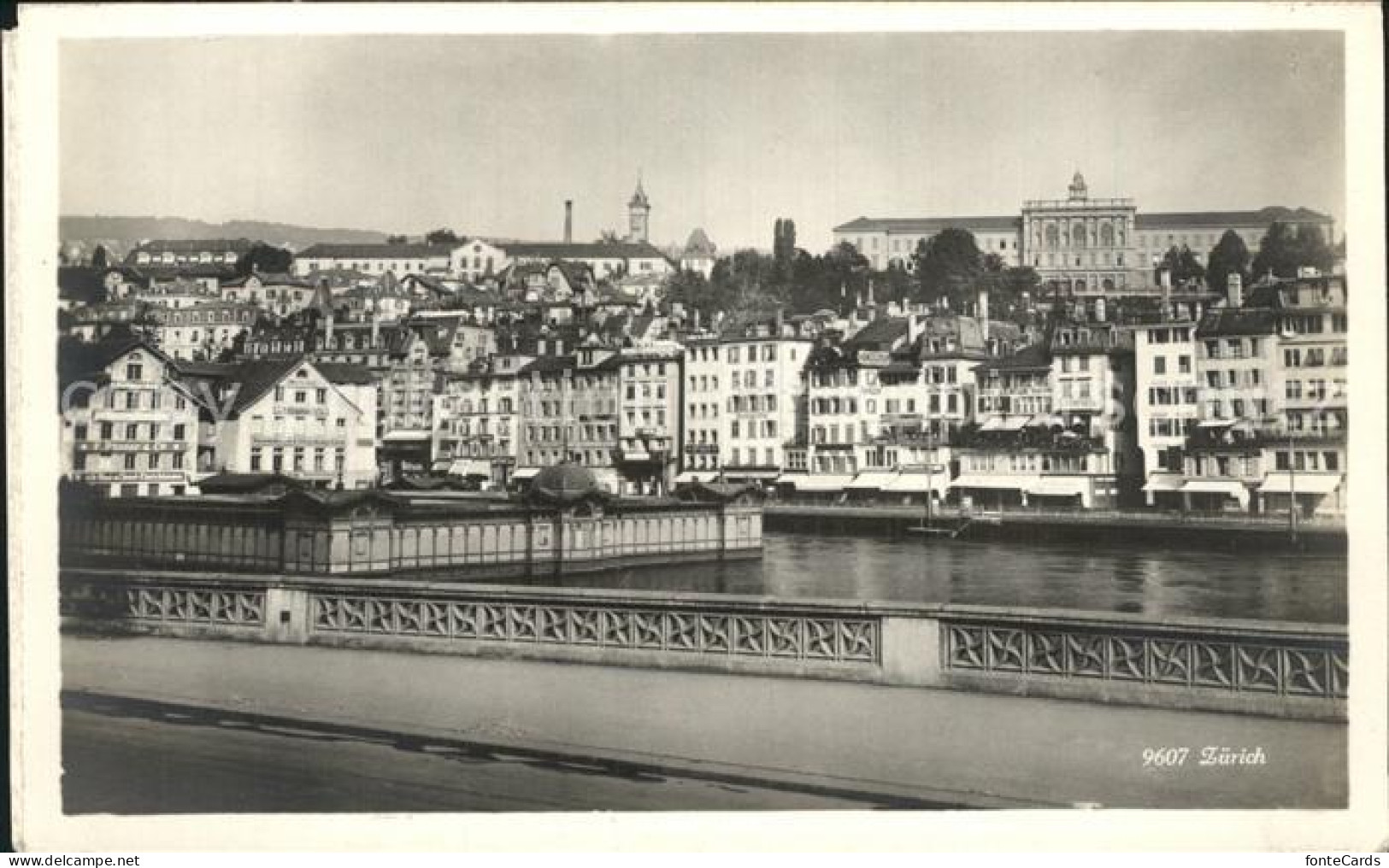 12322179 Zuerich Partie An Der Limmat Zuerich - Autres & Non Classés