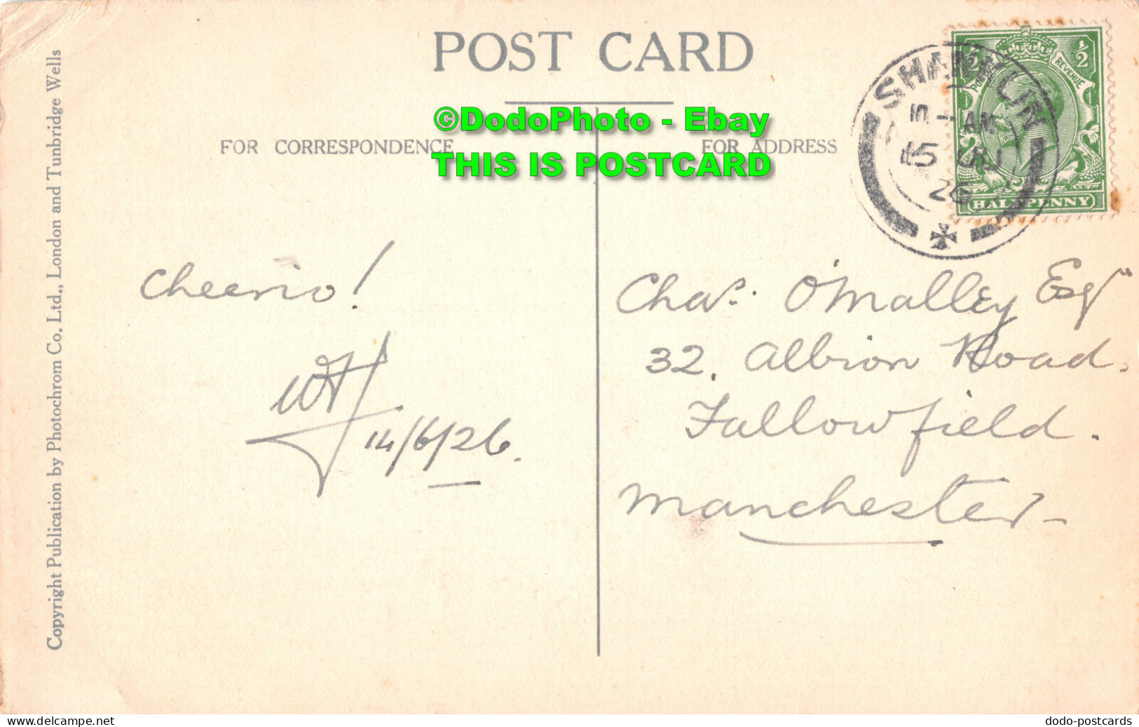 R415628 I. O. W. Shanklin. The Village. 31640. Photochrom. 1926 - Monde