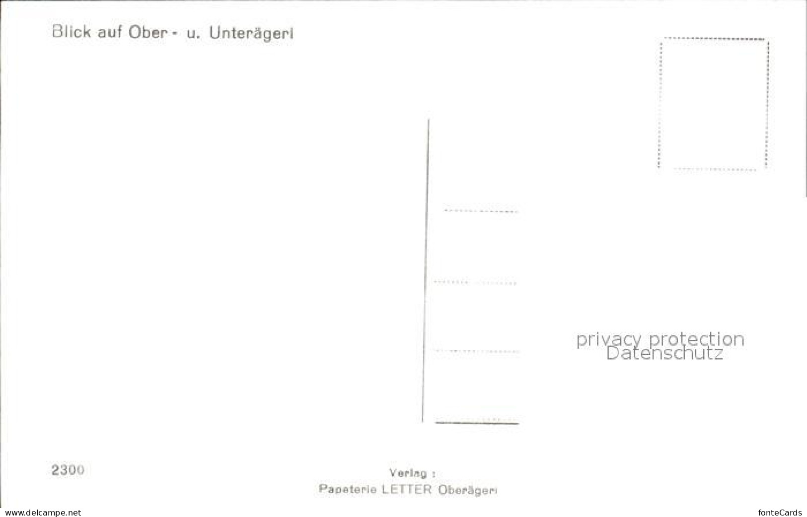 12320679 Aegeri Aegeri Unteraegeri Unter-Aegeri ZG Ober- Und Unteraegeri  - Other & Unclassified
