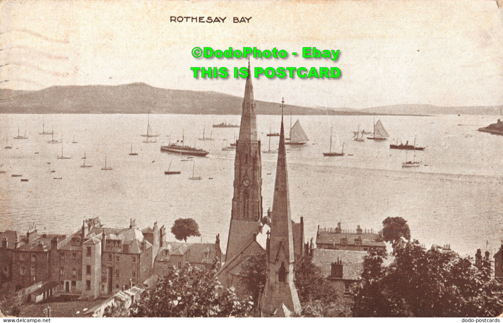 R414496 Rothesay Bay. E. T. W. Dennis. Postcard - Monde