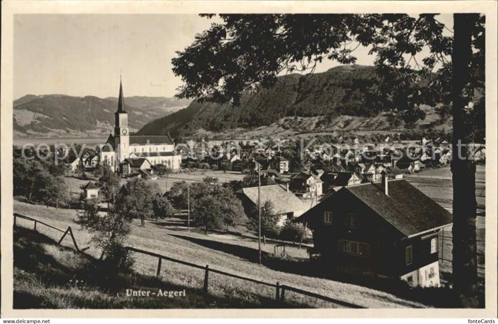 12320629 Aegeri Aegeri Unteraegeri Unter-Aegeri ZG Kirche  - Andere & Zonder Classificatie