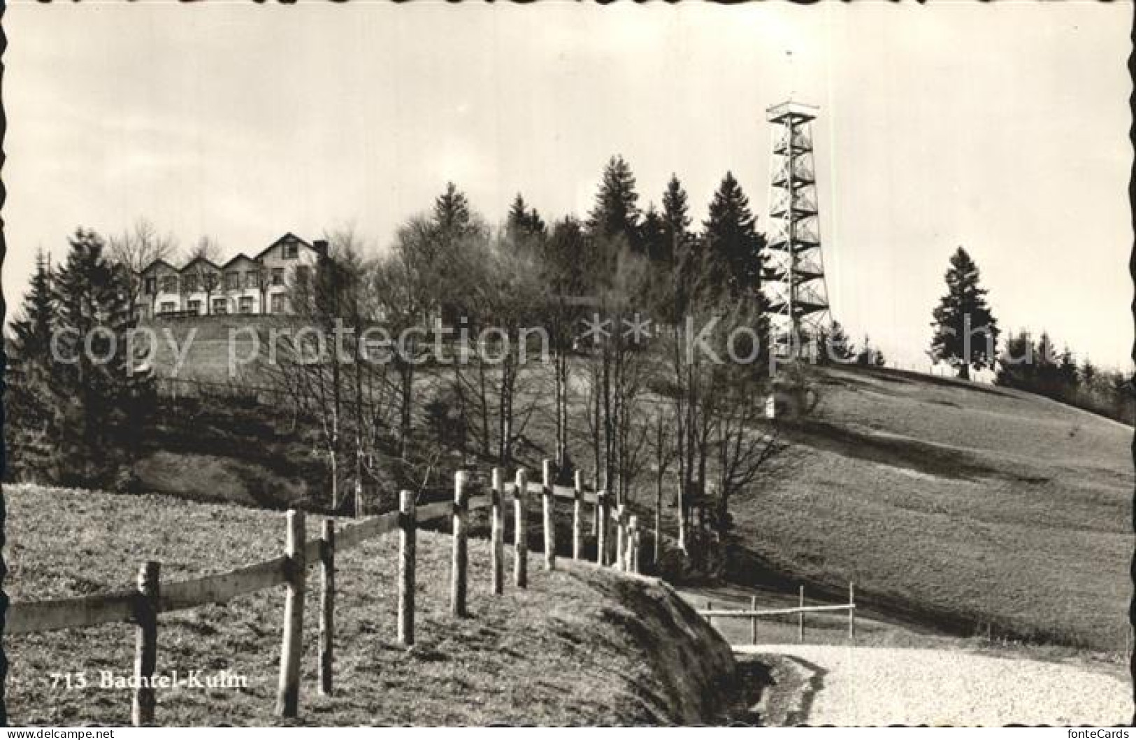 12319469 Bachtel Kulm Berggasthaus Aussichtsturm Bachtel - Autres & Non Classés