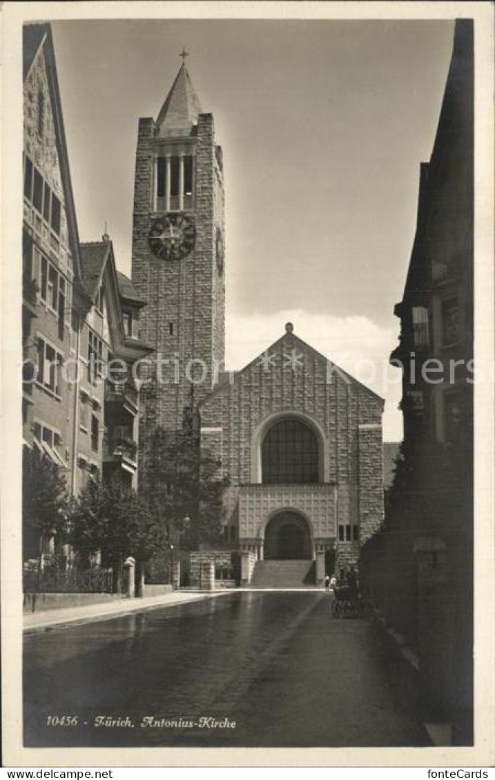 12319409 Zuerich Antonius Kirche Zuerich - Autres & Non Classés