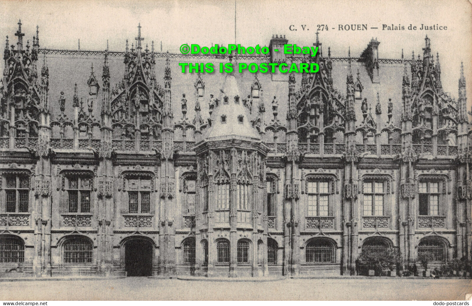R415646 C. V. 274. Rouen. Palais De Justice - Monde