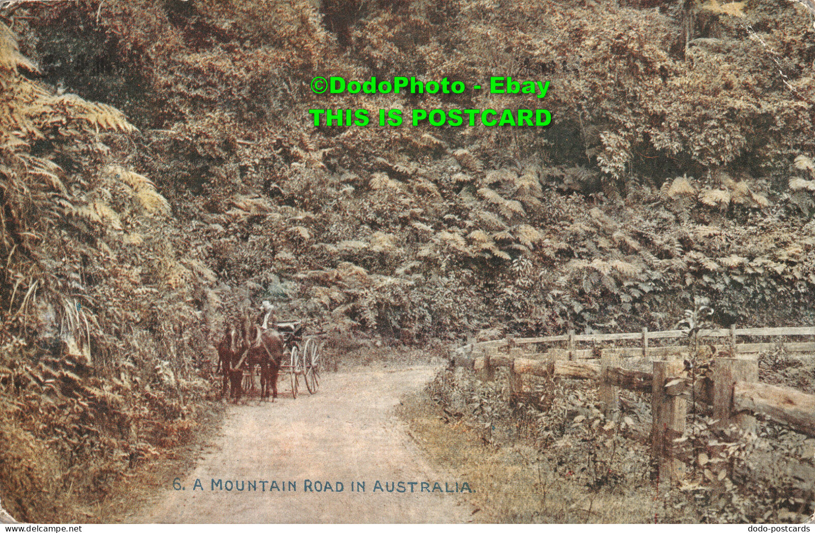 R414513 A Mountain Road In Australia. Authority Of The High Commissioner For Aus - World