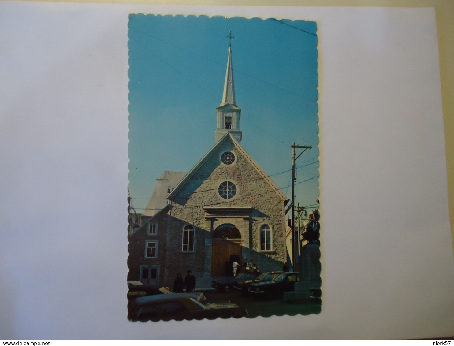 CANADA   POSTCARDS  CHURCH QUEBEC - Ohne Zuordnung