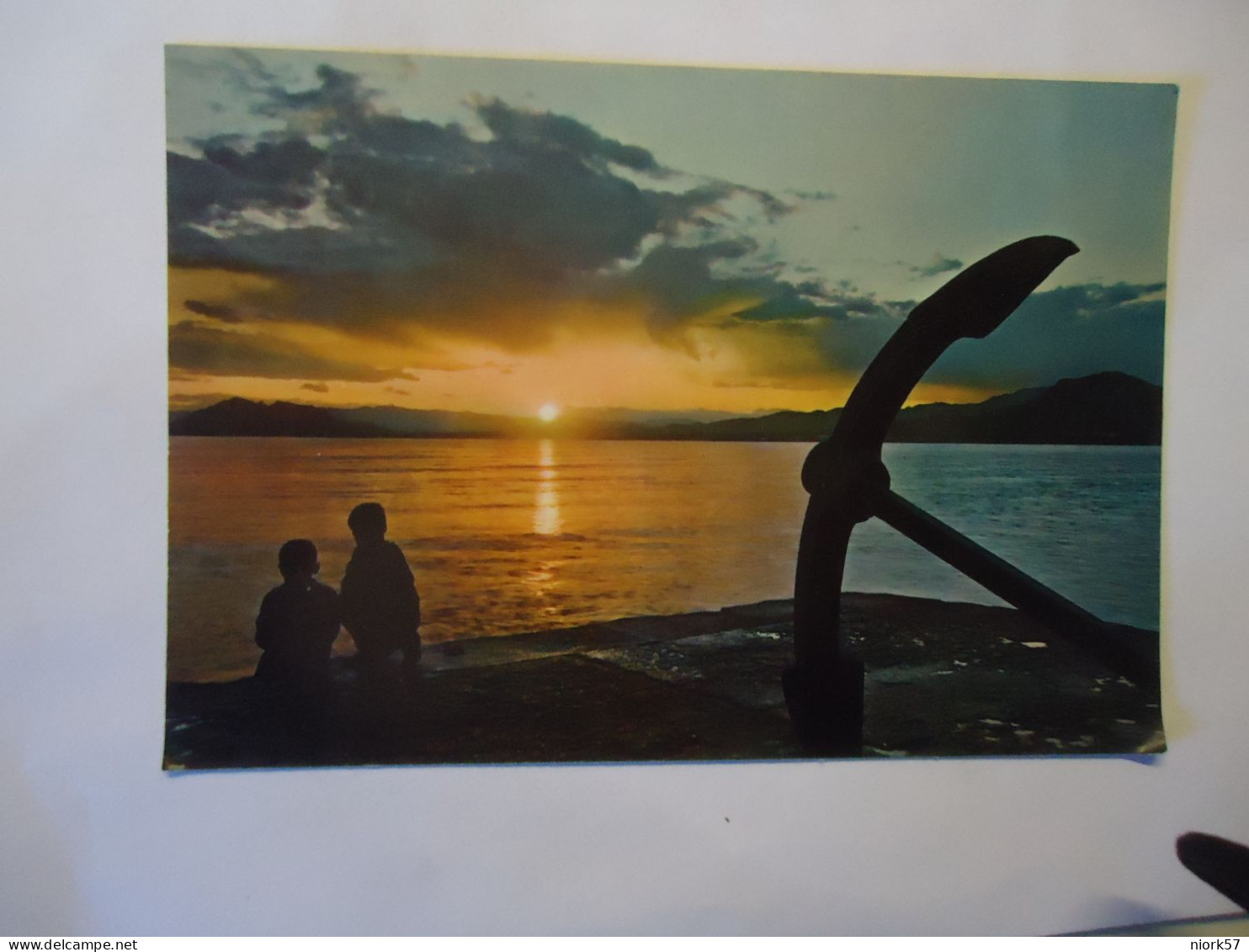 GREECE    POSTCARDS  SUN SET ΗΛΙΟΒΑΣΙΛΕΜΑ ΑΓΚΥΡΑ - Griechenland