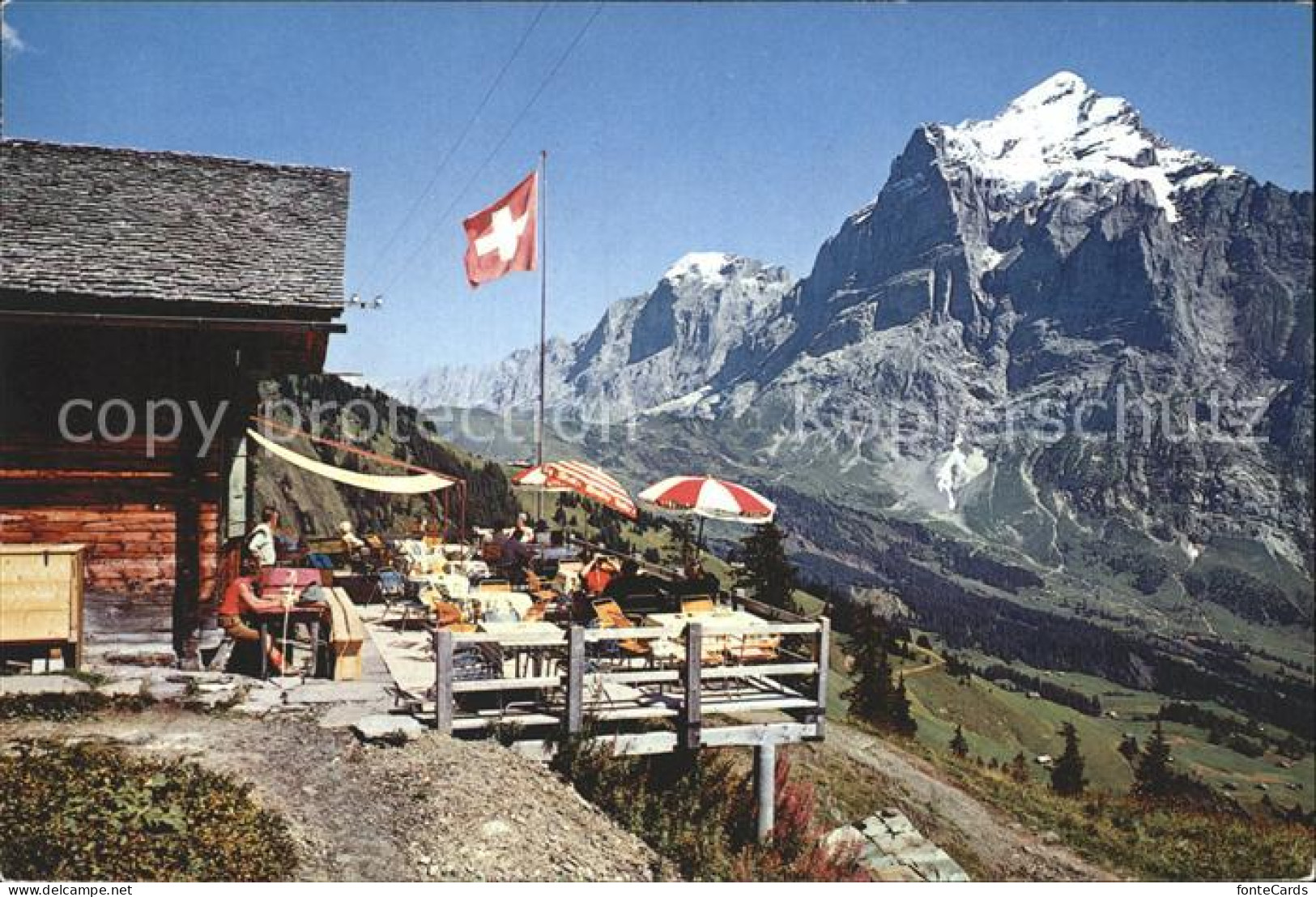 12312449 Grindelwald Berghaus Waldspitz Wellhorn Wetterhorn Grindelwald - Other & Unclassified