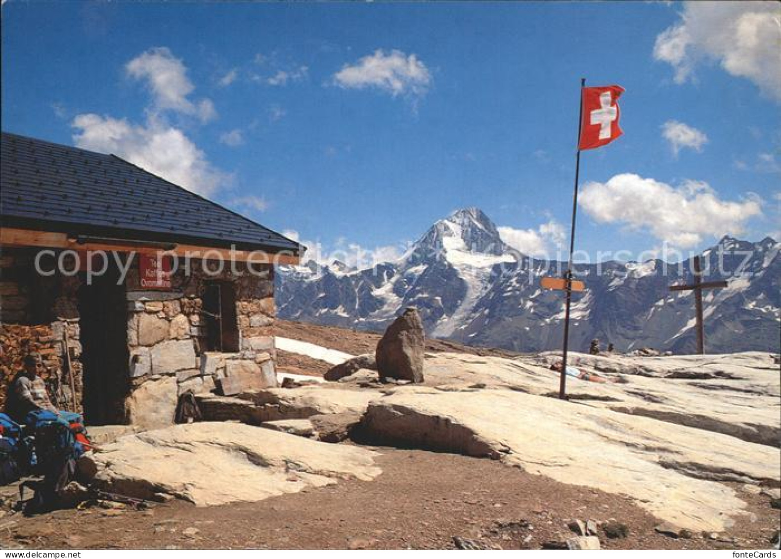 12297339 Loetschenpass Loetschenpasshuette Uebergang Kandersteg Loetschental Bie - Sonstige & Ohne Zuordnung