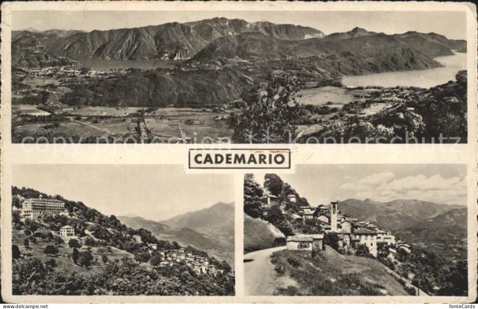 12296269 Cademario Panorama Alpen Cademario - Other & Unclassified