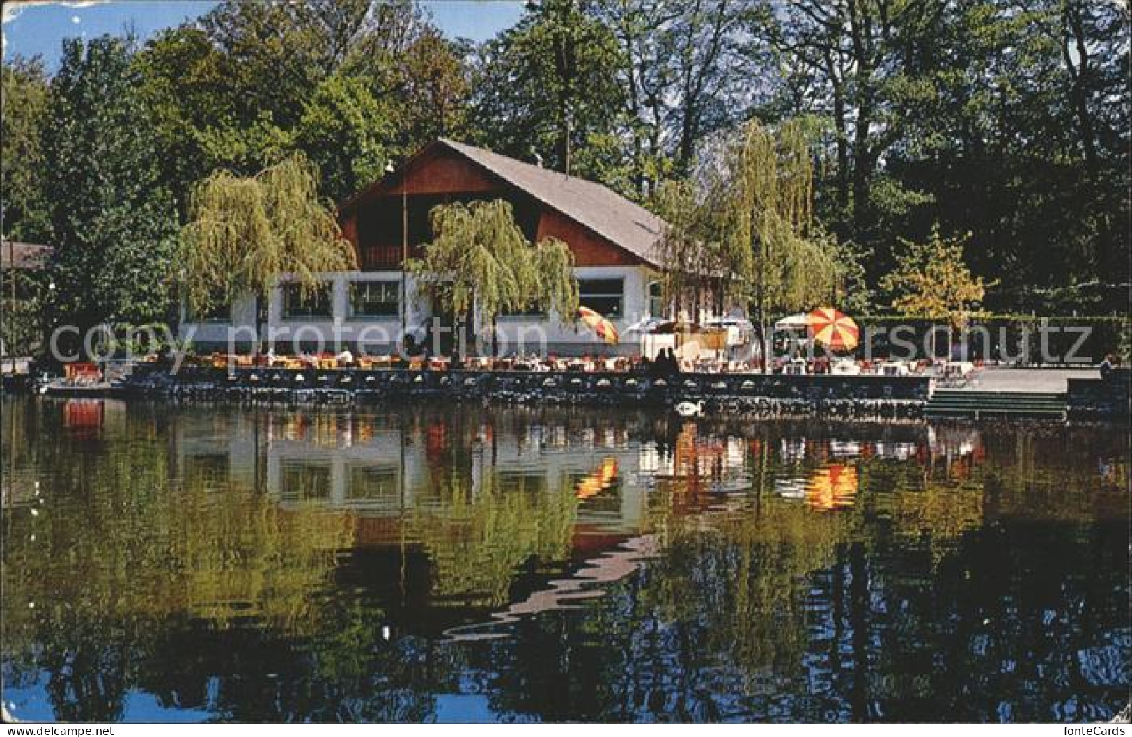 12295579 Lausanne VD Lac De Sauvabelin Restaurant Am See Lausanne VD - Andere & Zonder Classificatie