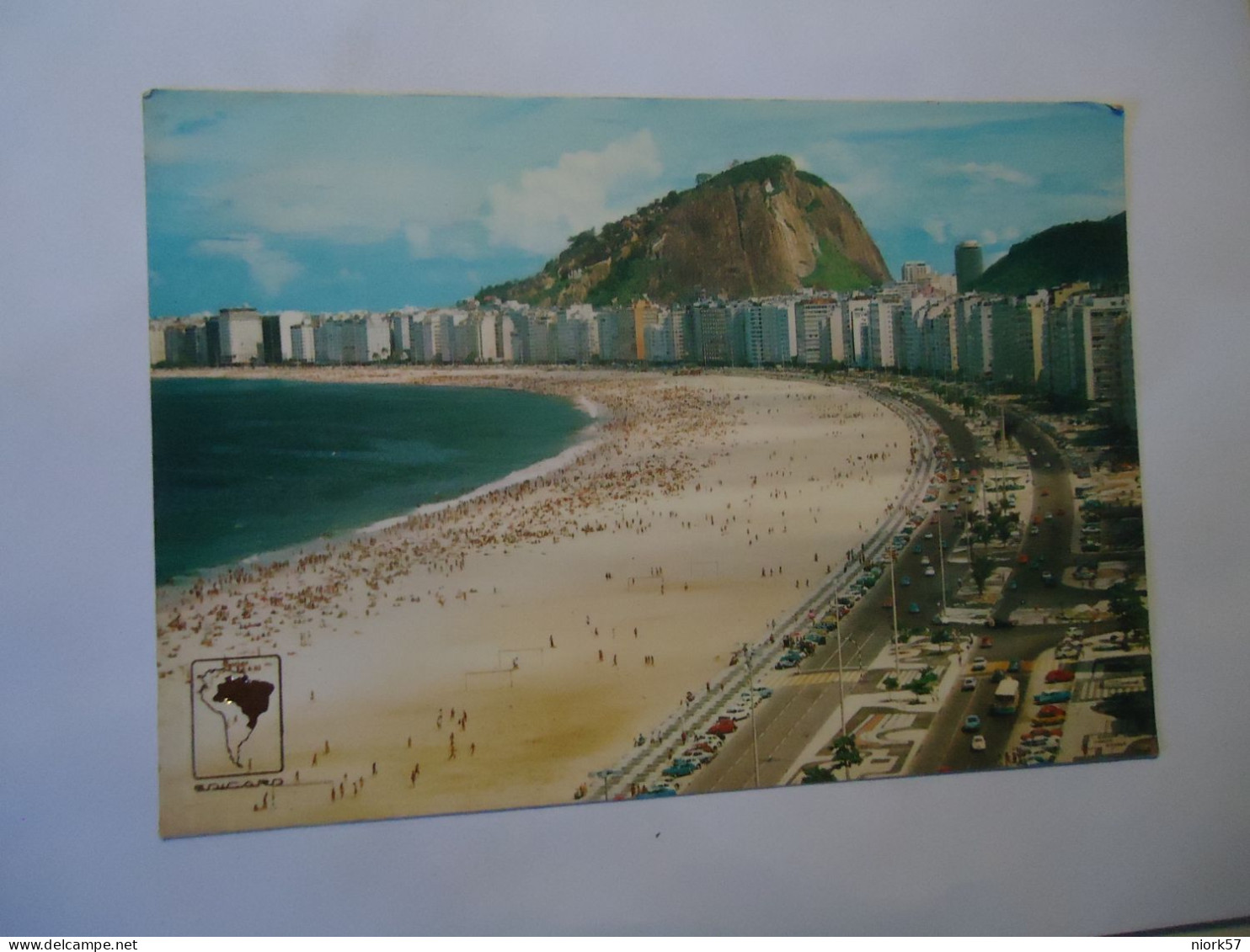 BRAZIL    POSTCARDS  RIO COPACABANA'S BEACH - Sonstige