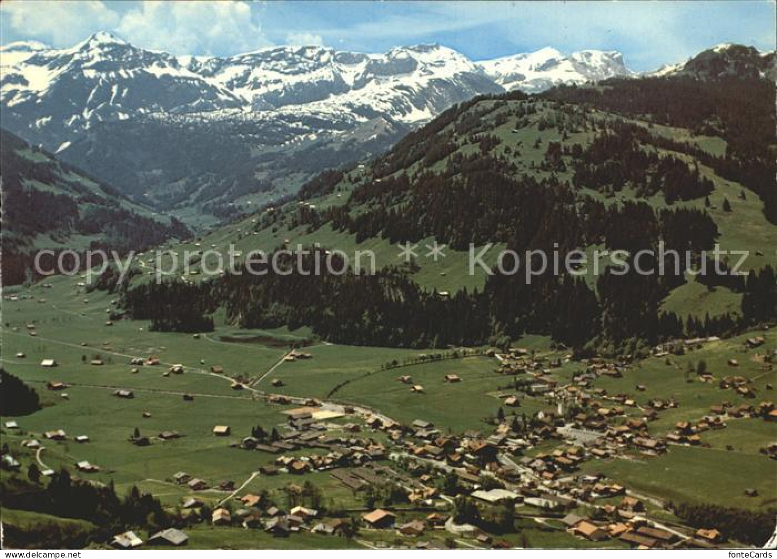12278869 Lenk Simmental Mit Gletscherhorn Berner Alpen Lenk Im Simmental - Other & Unclassified