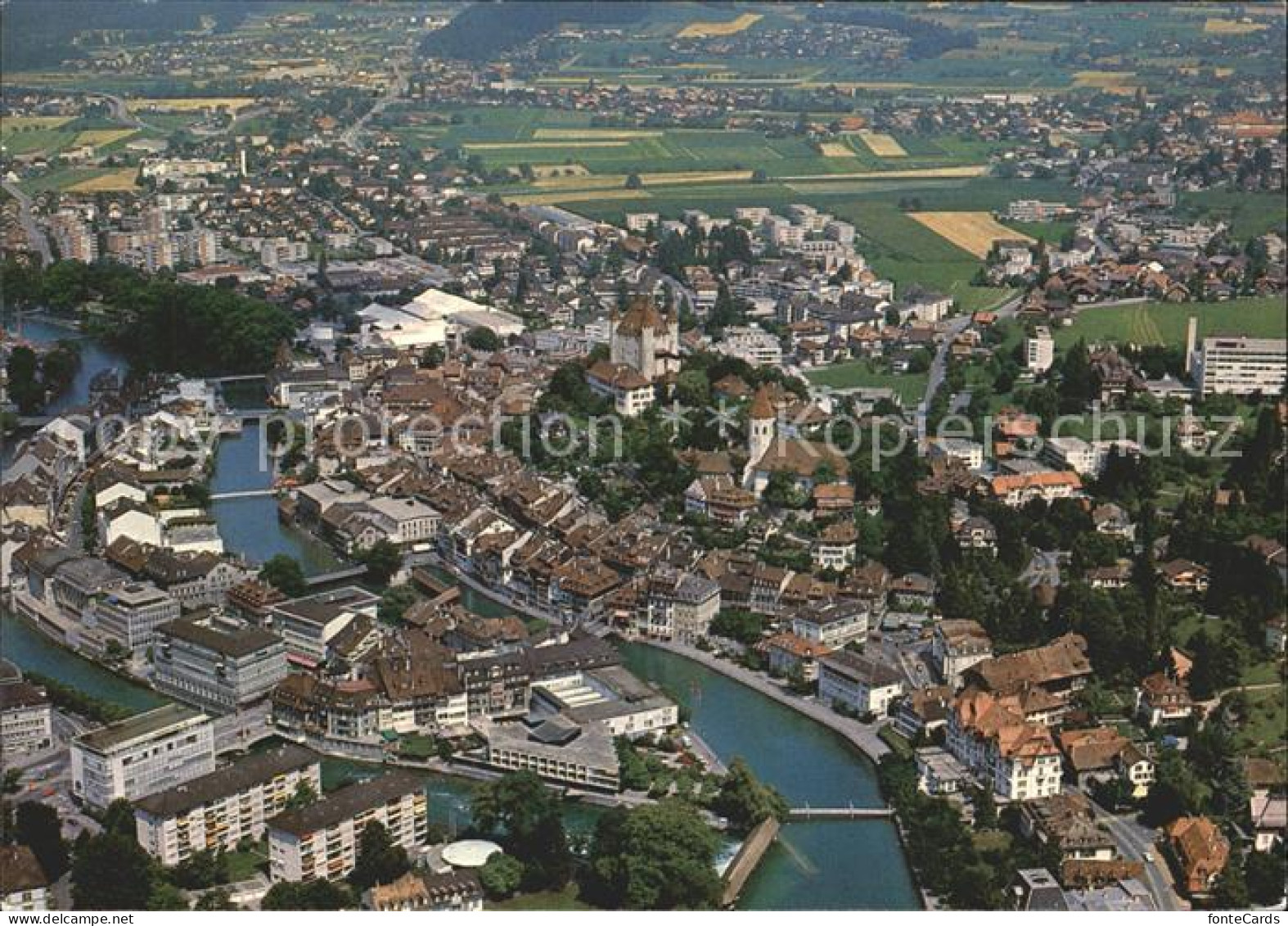 12278849 Thun BE Fliegeraufnahme Thun - Other & Unclassified