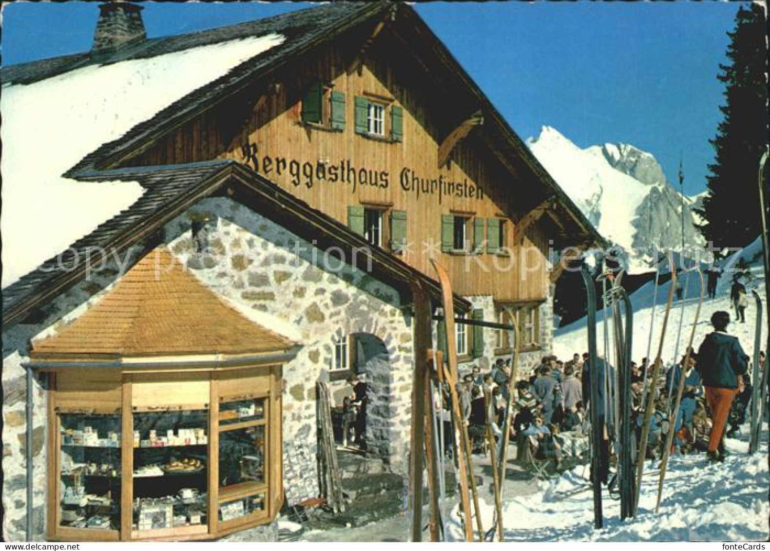 12278829 Obertoggenburg Berggasthaus Churfirsten Wintersportplatz Wildhaus - Sonstige & Ohne Zuordnung