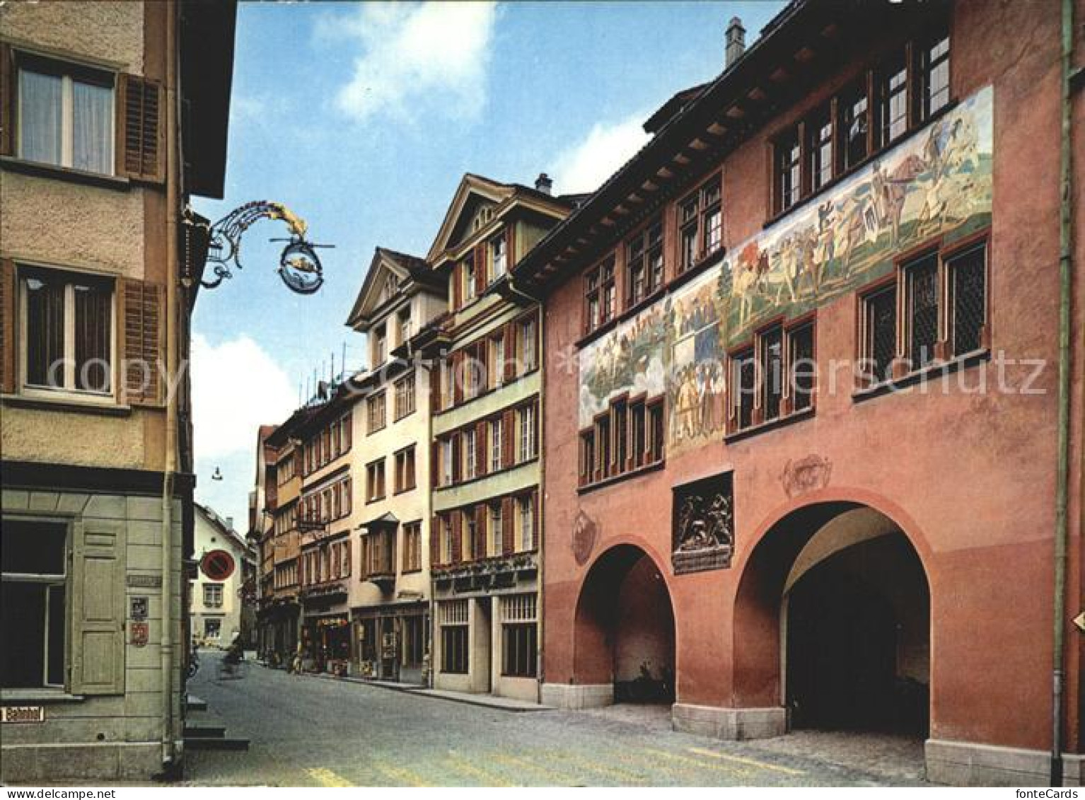 12270309 Appenzell IR Hauptgasse Mit Rathaus Appenzell - Sonstige & Ohne Zuordnung