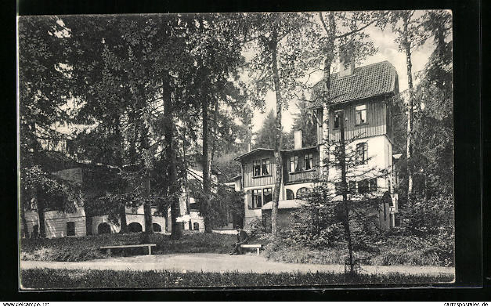 AK Elbingerode, Gasthaus Bad Waldheim  - Autres & Non Classés