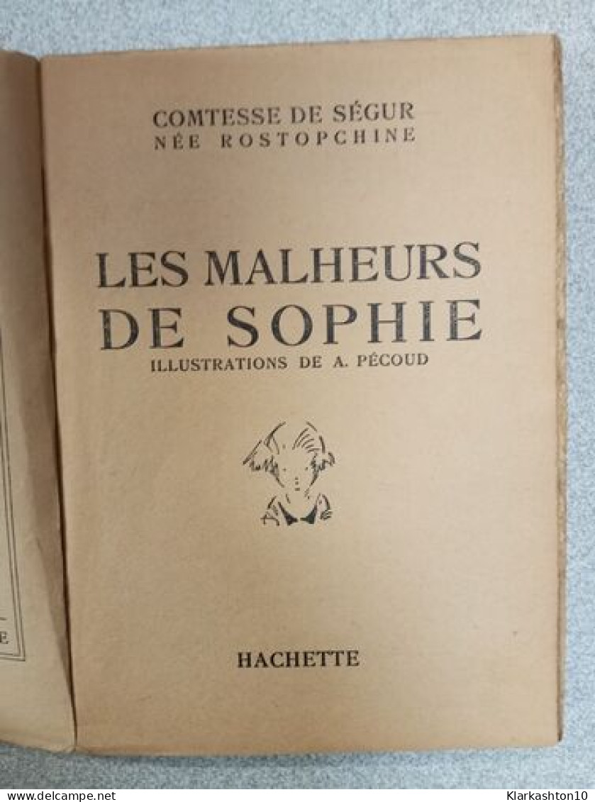 Les Malheurs De Sophie - Sonstige & Ohne Zuordnung