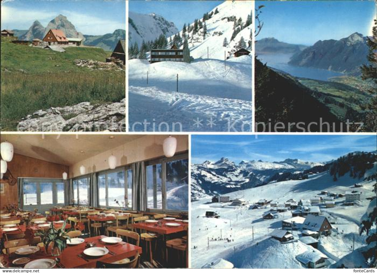 12254769 Stoos SZ Naturfreundehaus Restaurant Wintersportplatz Alpenpanorama Sto - Otros & Sin Clasificación