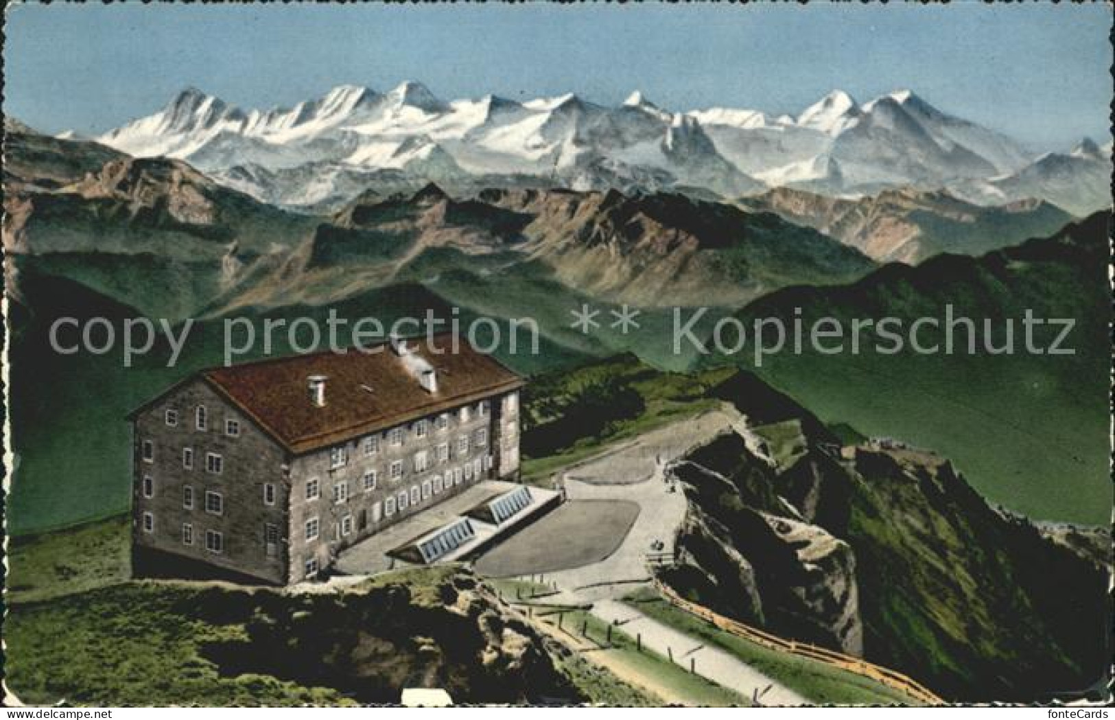 12253859 Rigi Kulm Mit Berner Alpen Rigi Kulm - Andere & Zonder Classificatie