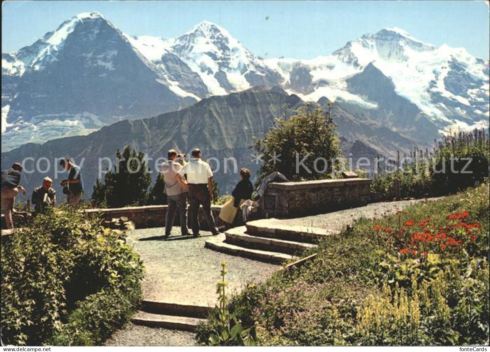 12230969 Schynige Platte Eiger Moench Jungfrau  Schynige Platte - Sonstige & Ohne Zuordnung