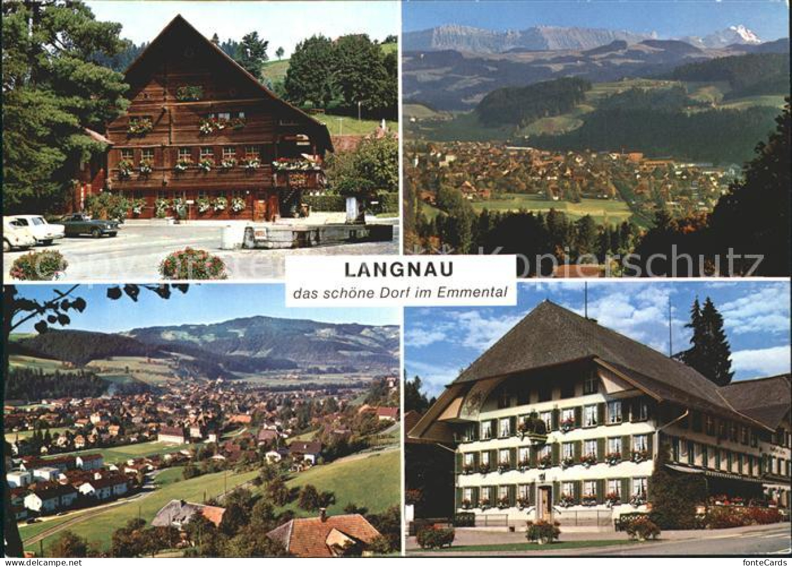 12221499 Langnau Emmental Dorfansichten Hotel Alpenpanorama Langnau - Sonstige & Ohne Zuordnung