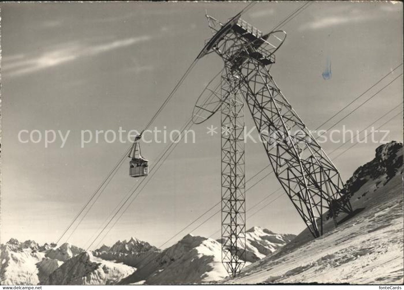 12208509 Klosters GR Luftseilbahn Gotschnagrat Parsenn  Klosters - Autres & Non Classés