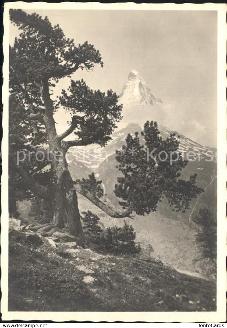12167089 Matterhorn VS Gebirgspanorama Matterhorn VS - Autres & Non Classés