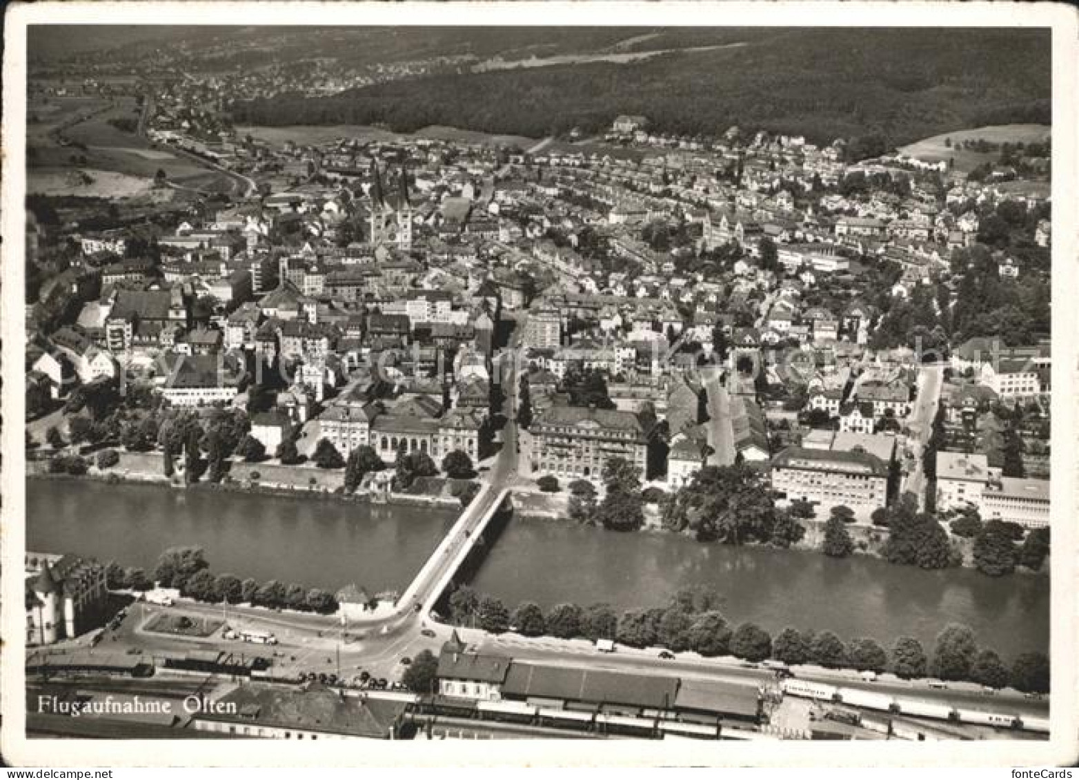 12160719 Olten Fliegeraufnahme Olten - Altri & Non Classificati