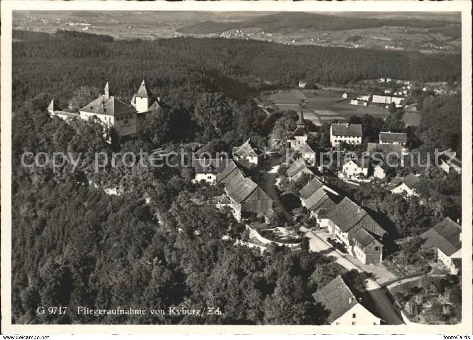 12160139 Kyburg Fliegeraufnahme Kyburg - Sonstige & Ohne Zuordnung