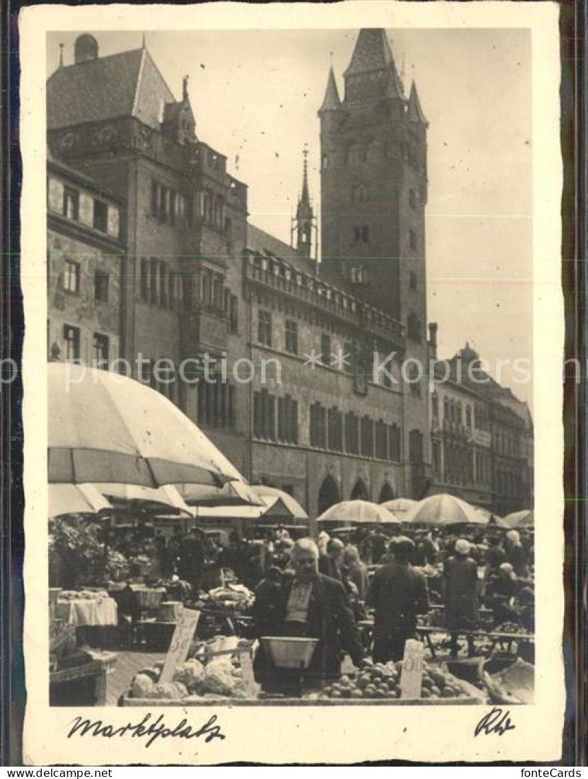 12158229 Basel BS Marktplatz Basel BS - Sonstige & Ohne Zuordnung