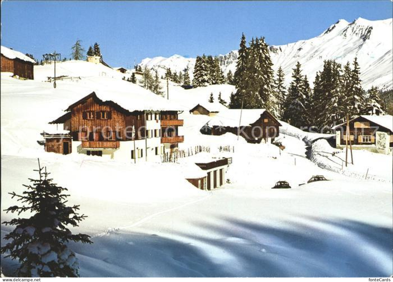 12156969 Lenzerheide Chur Ferienhaus Tgantieni Sot Wintersportplatz Lenzerheide - Autres & Non Classés