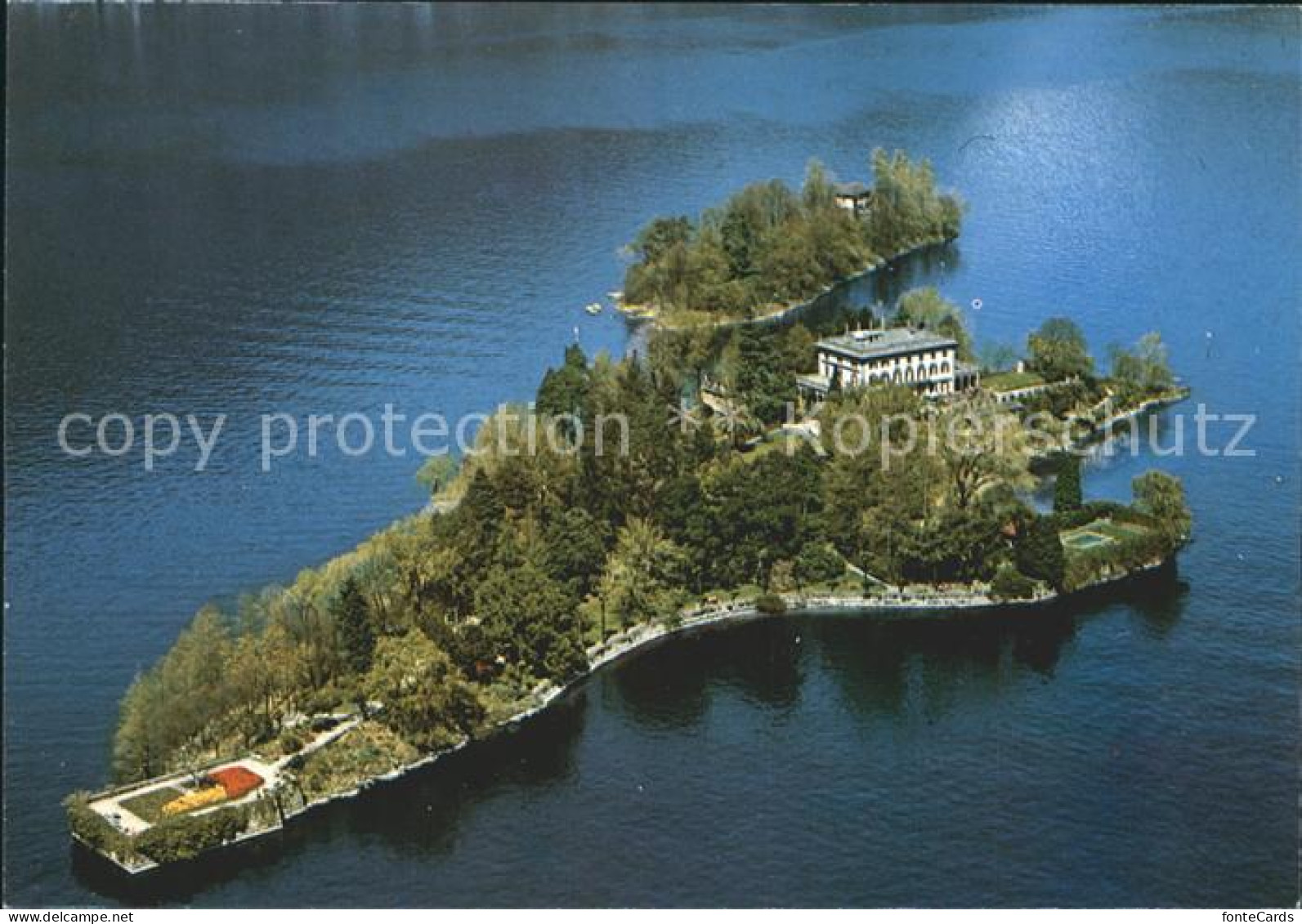 12156949 Isole Di Brissago Lago Maggiore Fliegeraufnahme Isole Di Brissago - Other & Unclassified