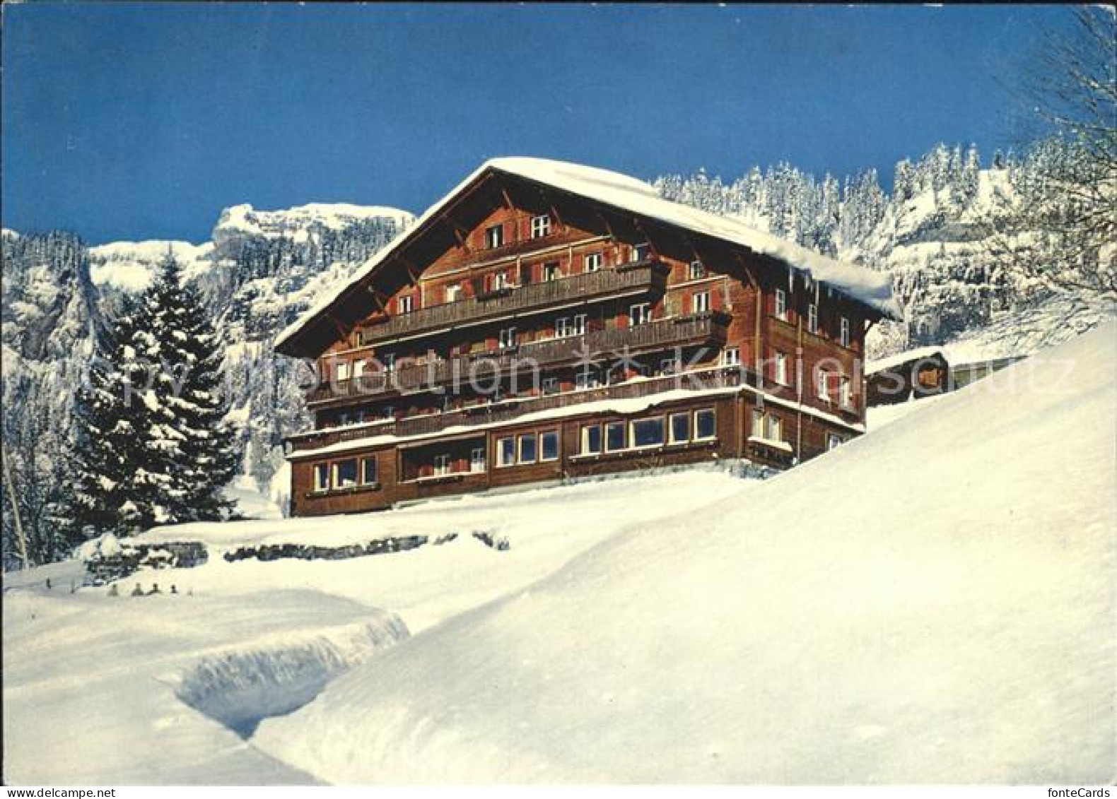 12132379 Braunwald GL Haus Bergfrieden Braunwald - Altri & Non Classificati