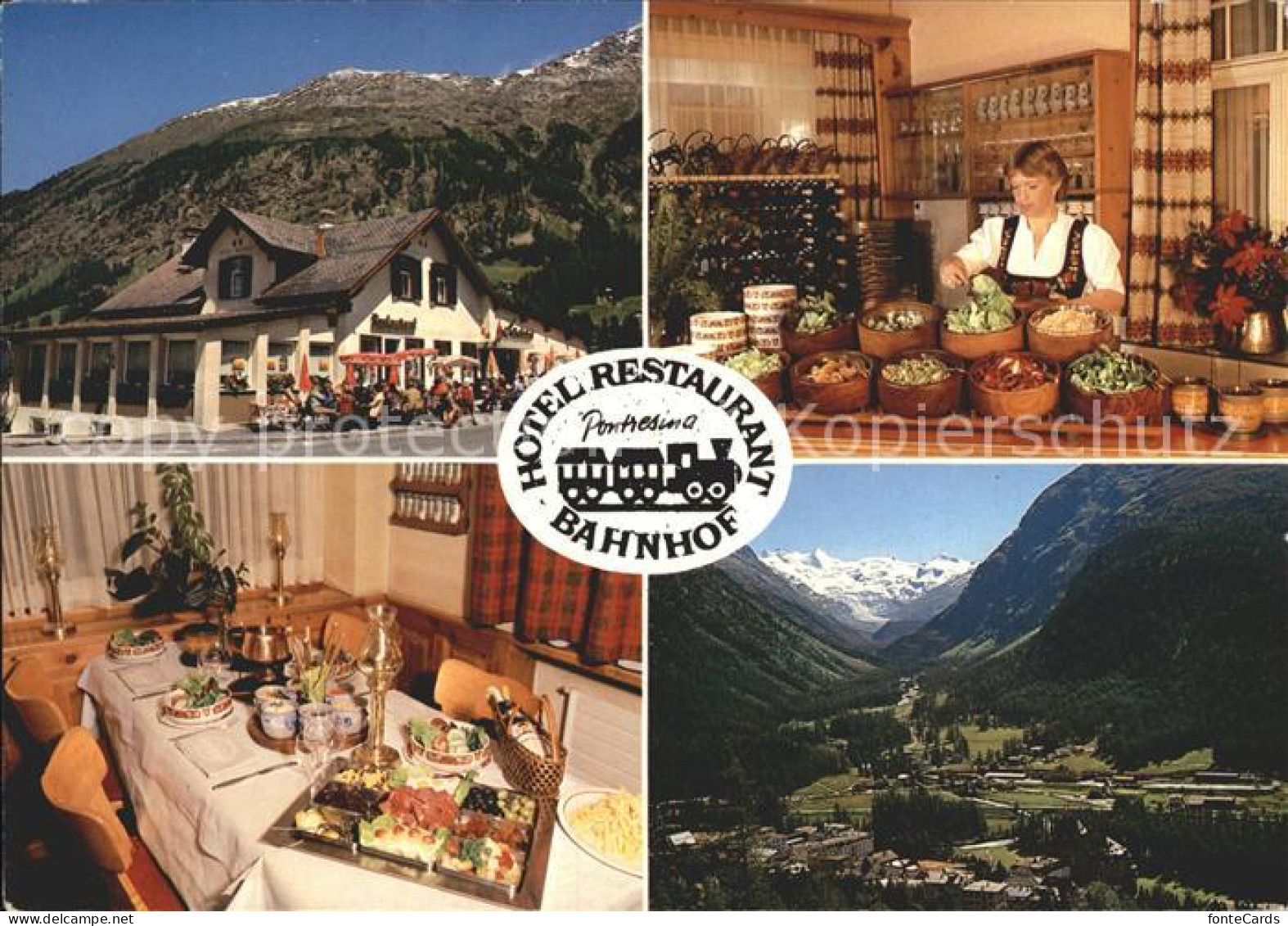 12131349 Pontresina Hotel Restaurant Bahnhof  Pontresina - Other & Unclassified