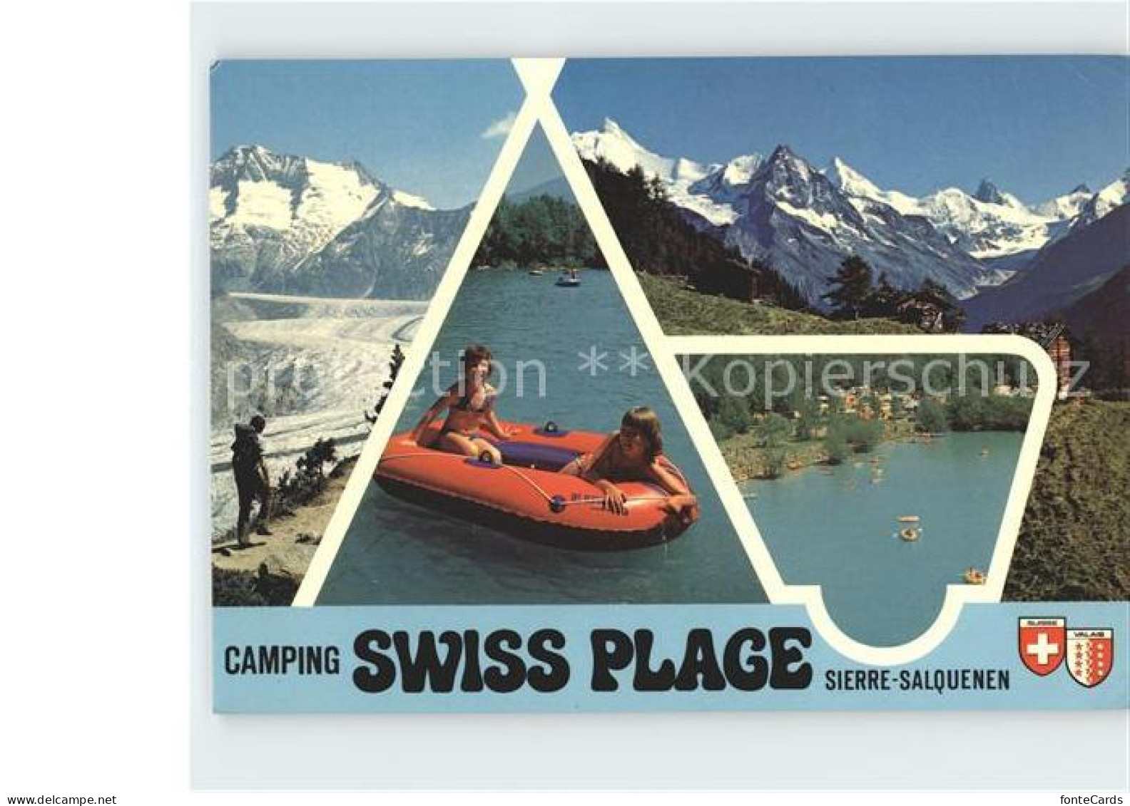 12113109 Sierre VS Sierre Salquenen Camping Swiss Plage  Sierre - Other & Unclassified