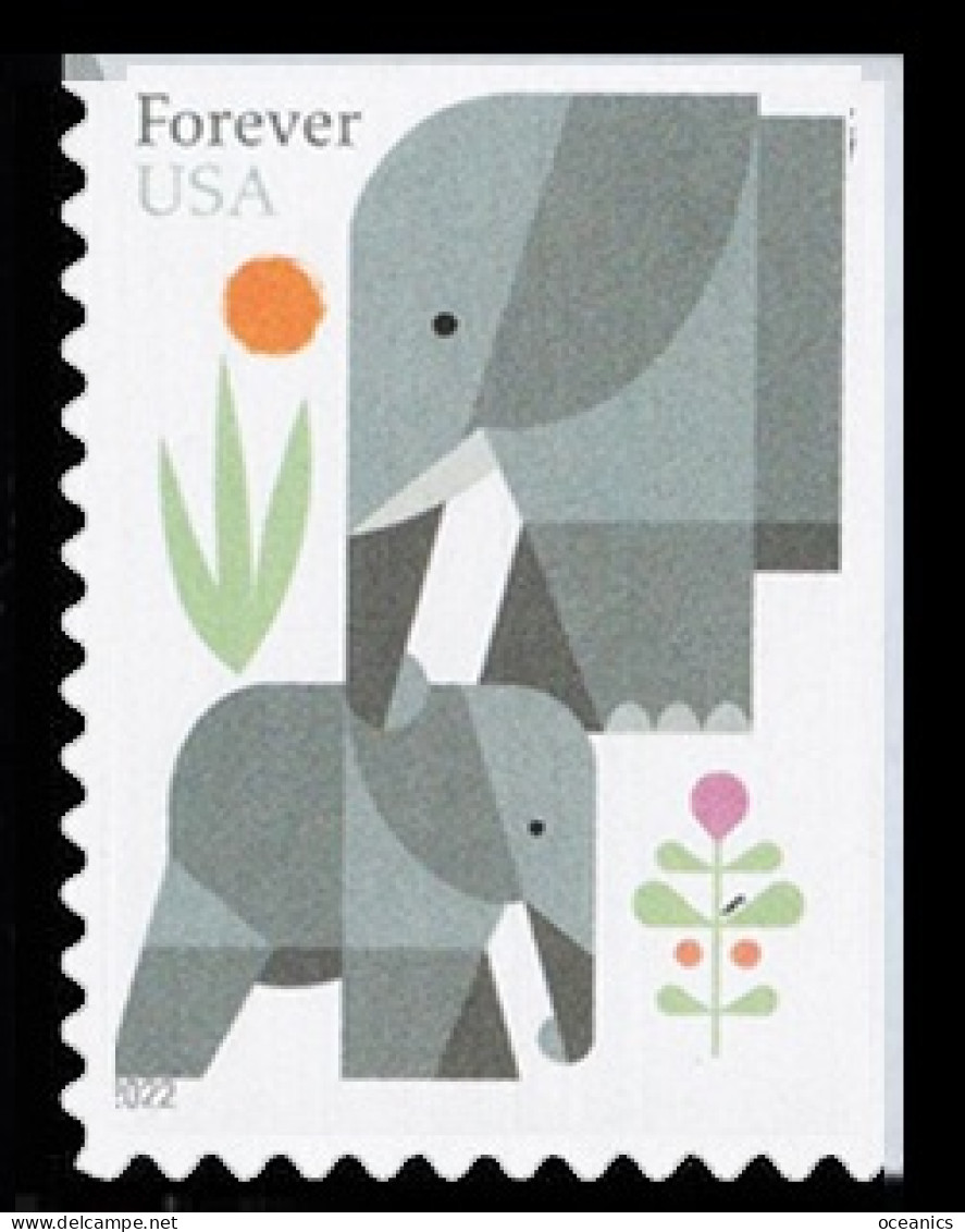 Etats-Unis / United States (Scott No.5714 - Elephant) [**] Position-3 - Neufs