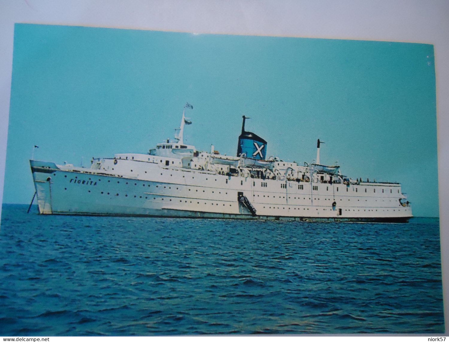 GREECE  POSTCARDS SHIPS CHANDRIS  GRUISES  T.E.E FIORITA  ΧΑΝΔΡΗΣ - Greece