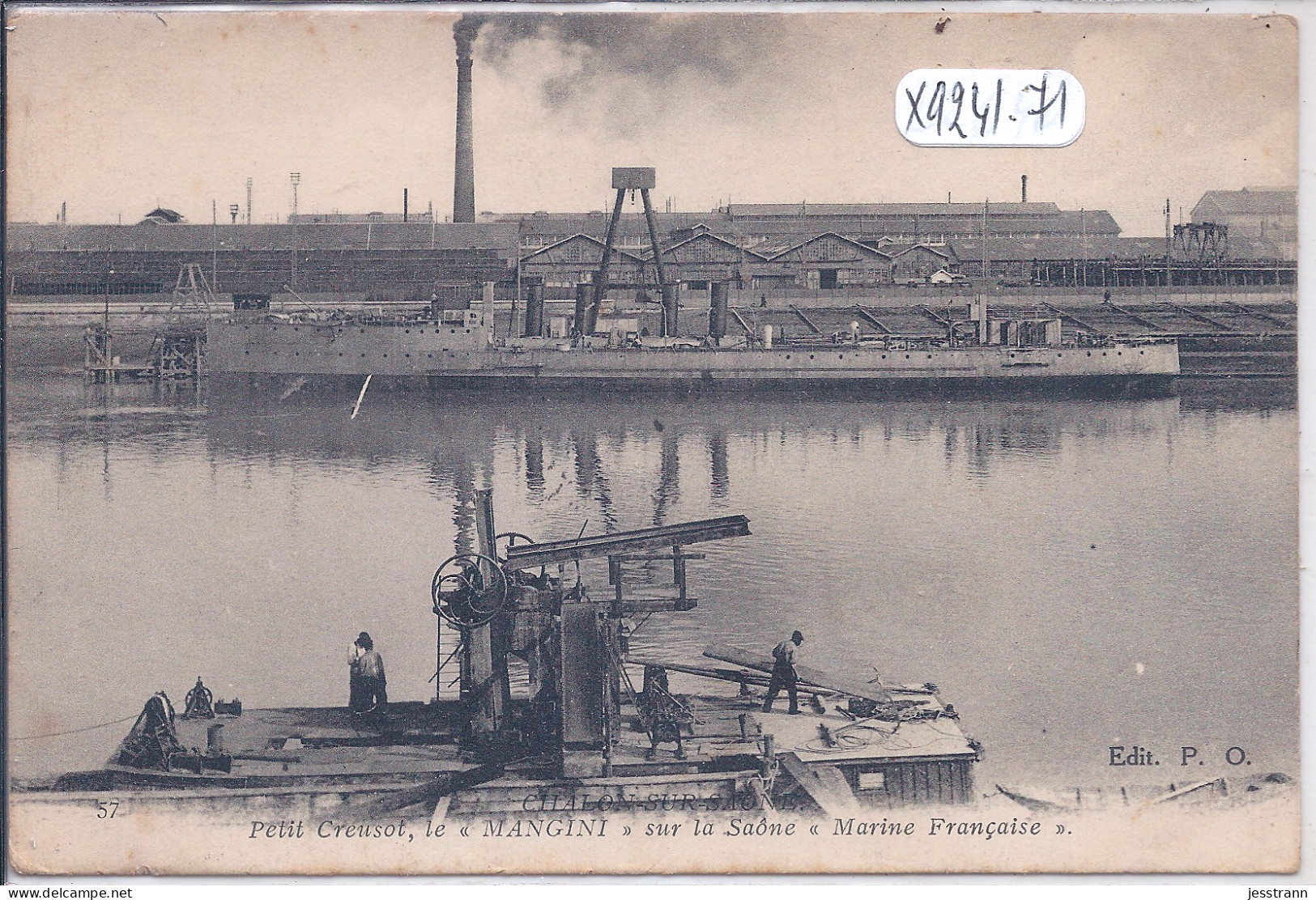 PETIT CREUSOT- LE MANGINI- SUR LA SAONE DE LA MARINE FRANCAISE - Le Creusot