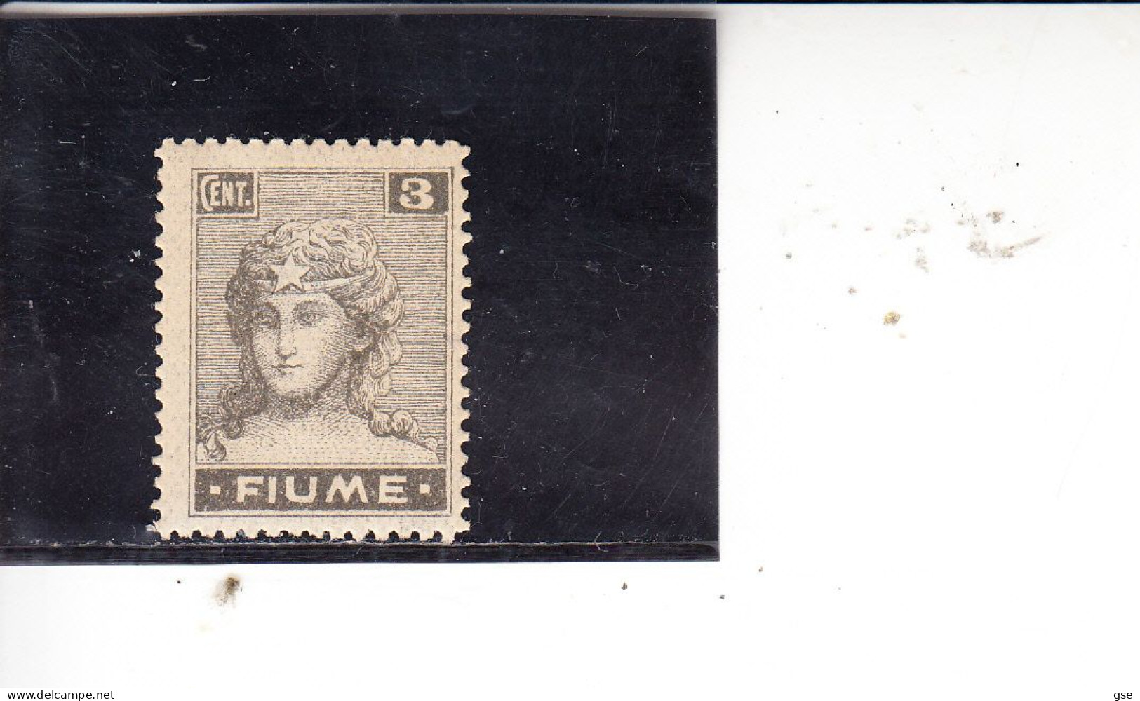 FIUME  1919 - Sassone  33* (L) - Allegoria - Fiume