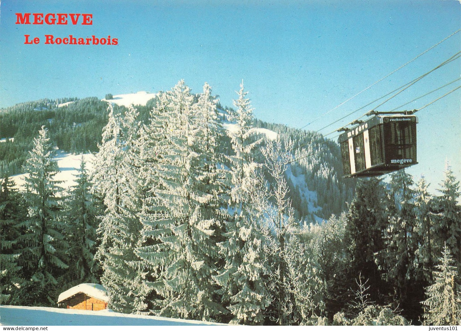 CPSM Megève-Le Rocharbois-Timbre      L2919 - Megève