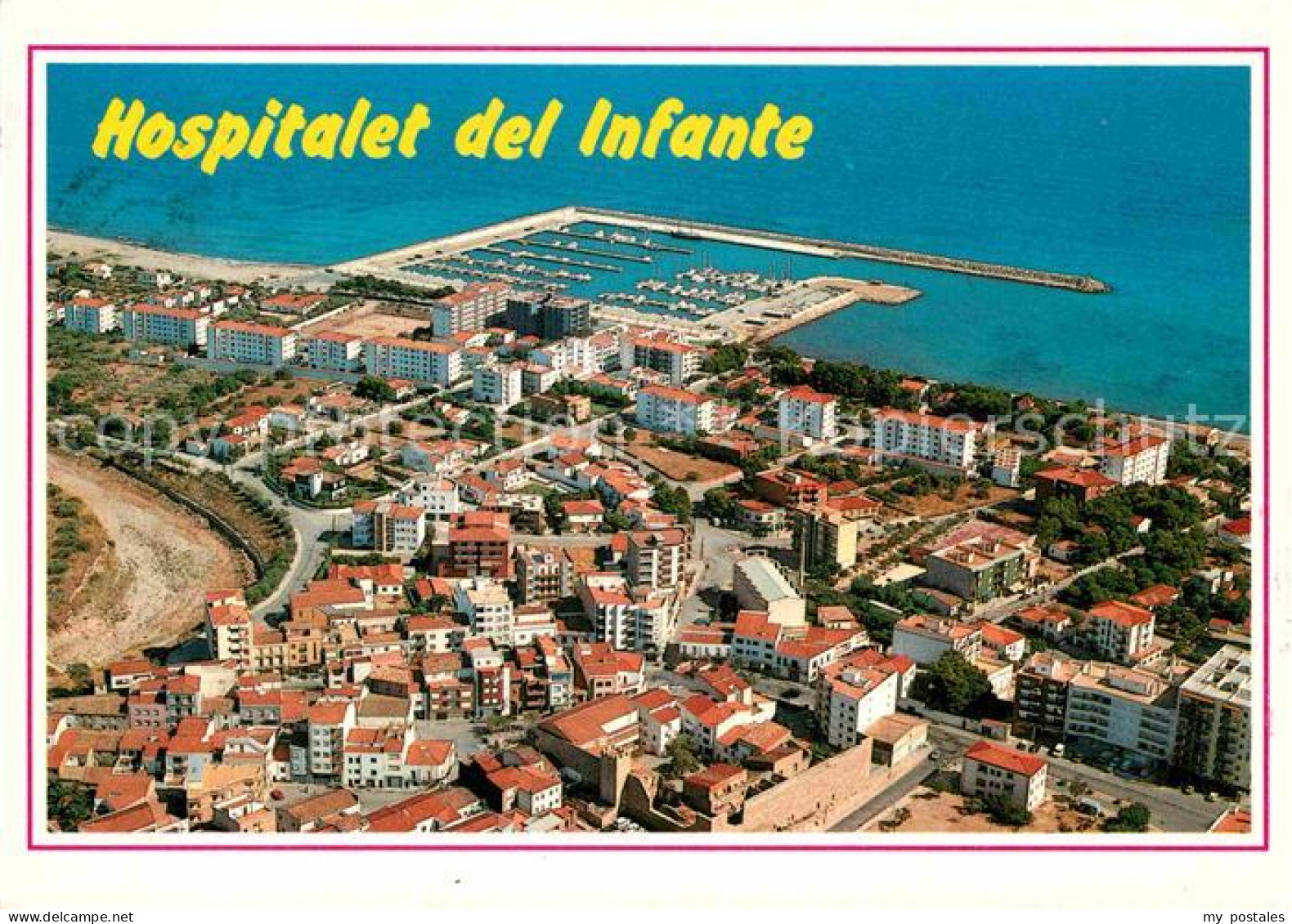 72748895 Tarragona Hospitalet Del Infante Costa Dorada Vista Aerea Costa Dorada  - Sonstige & Ohne Zuordnung