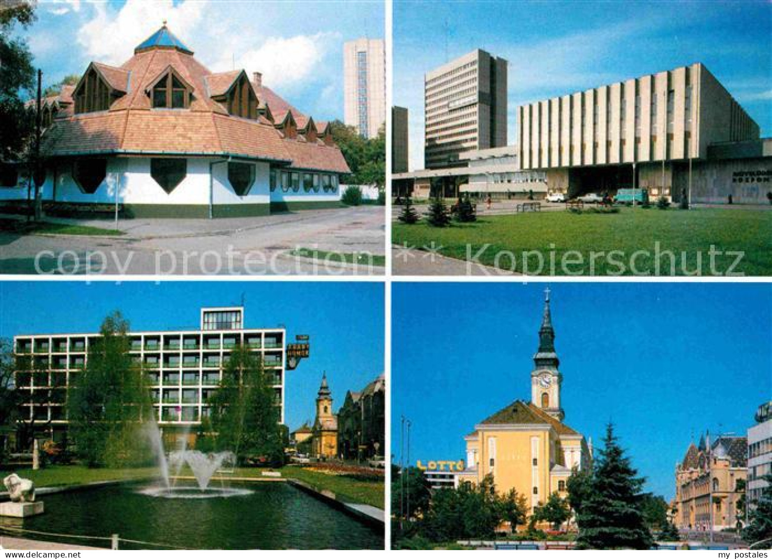 72748873 Kecskemet Gebaeude Hochhaus Architektur Kirche Kecskemet - Hungary