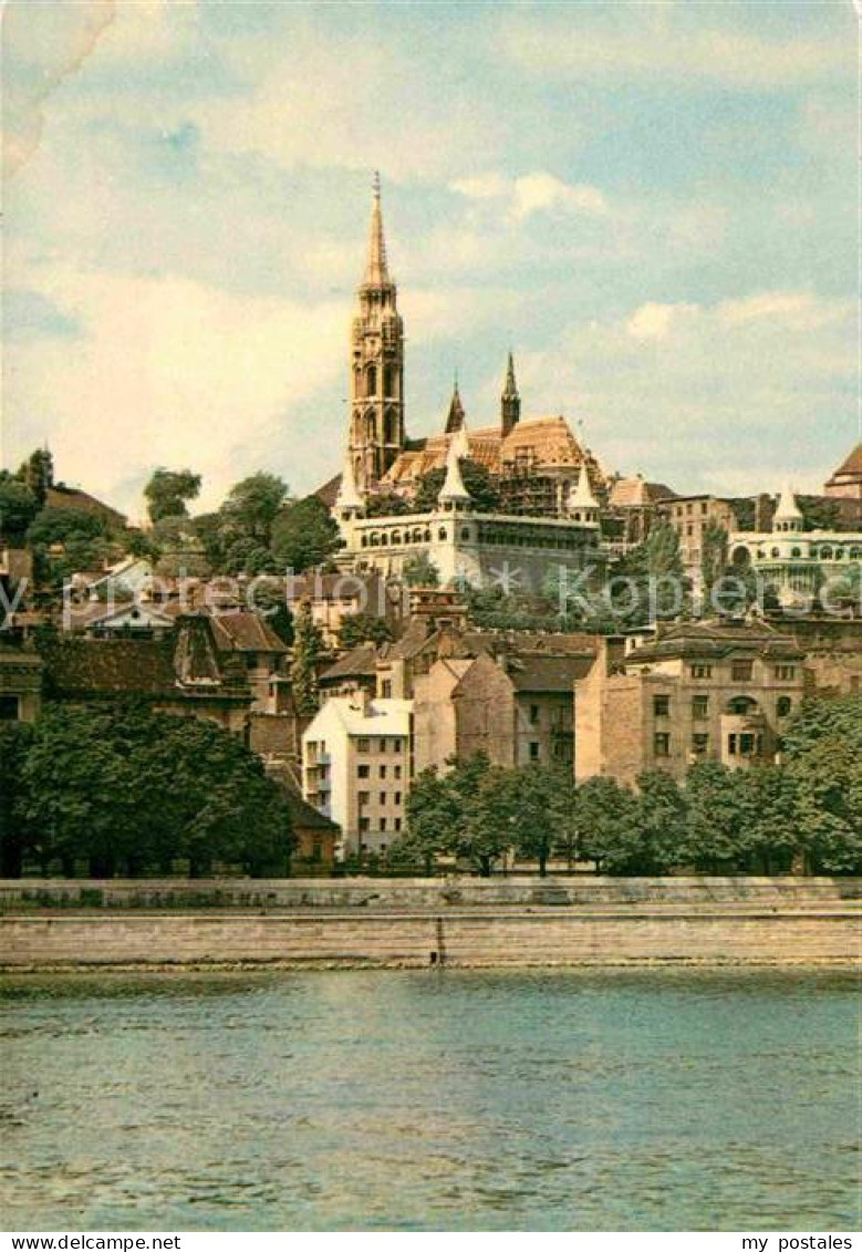 72748833 Budapest Budai Latkep Ansicht Von Buda Kathedrale Budapest - Hungary