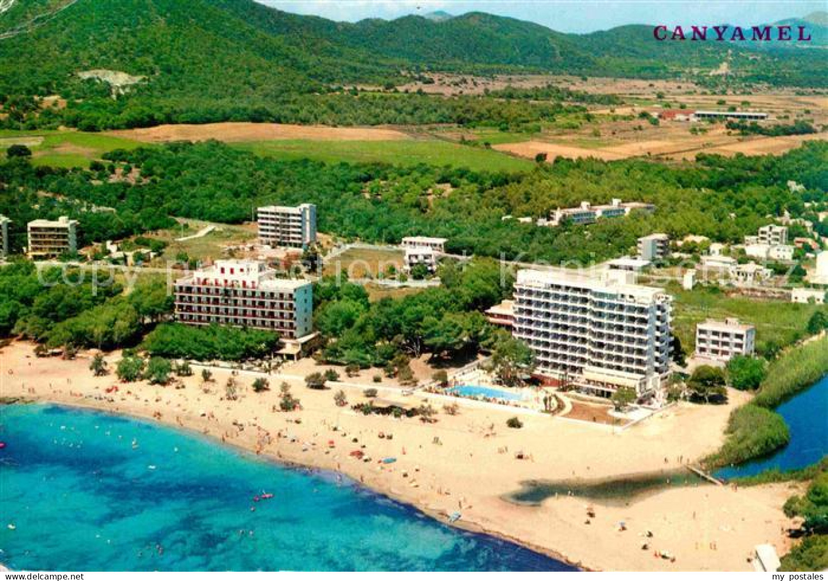 72748817 Canyamel Hotels Am Strand Fliegeraufnahme Mallorca - Sonstige & Ohne Zuordnung