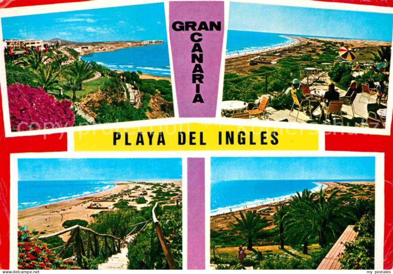 72748798 Playa Del Ingles Panroama Strand Restaurant Terrasse Playa Del Ingles - Other & Unclassified