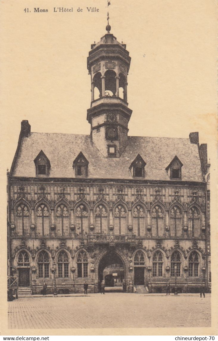 MONS    L HOTEL DE VILLE - Mons