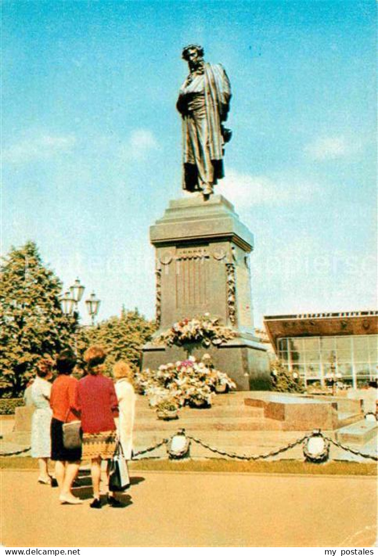 72746270 Moscow Moskva Puschkin Denkmal   - Russland