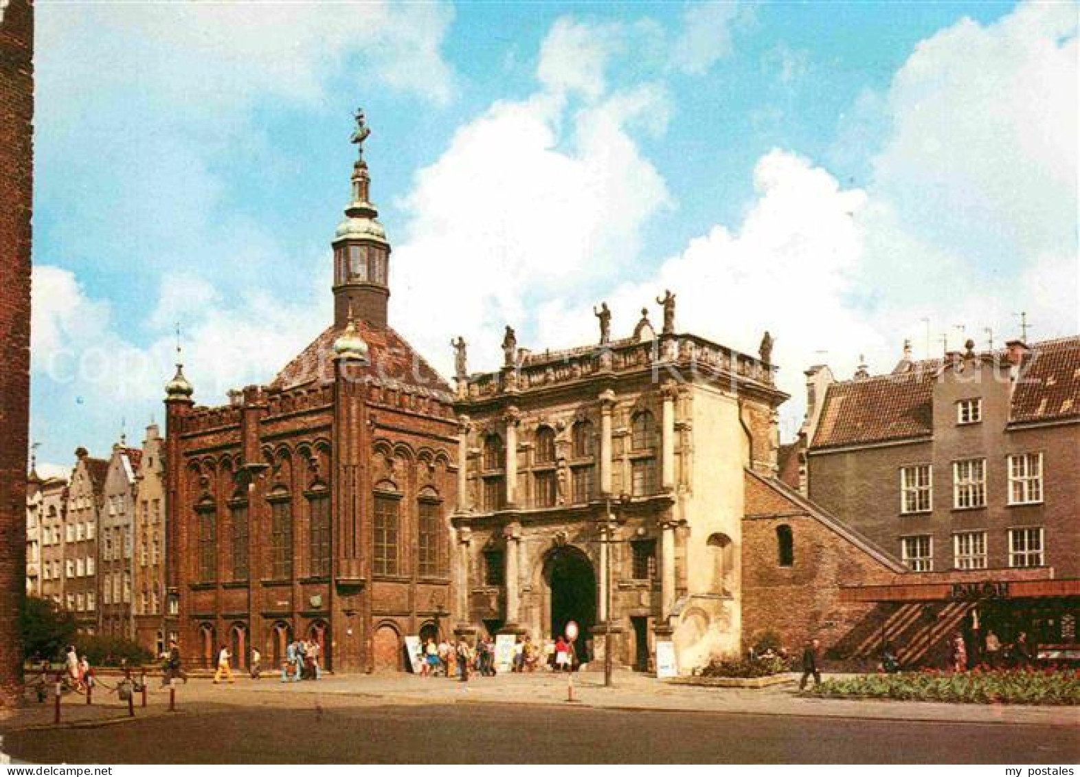 72746168 Gdansk Kirchenpartie Und Tor  - Poland