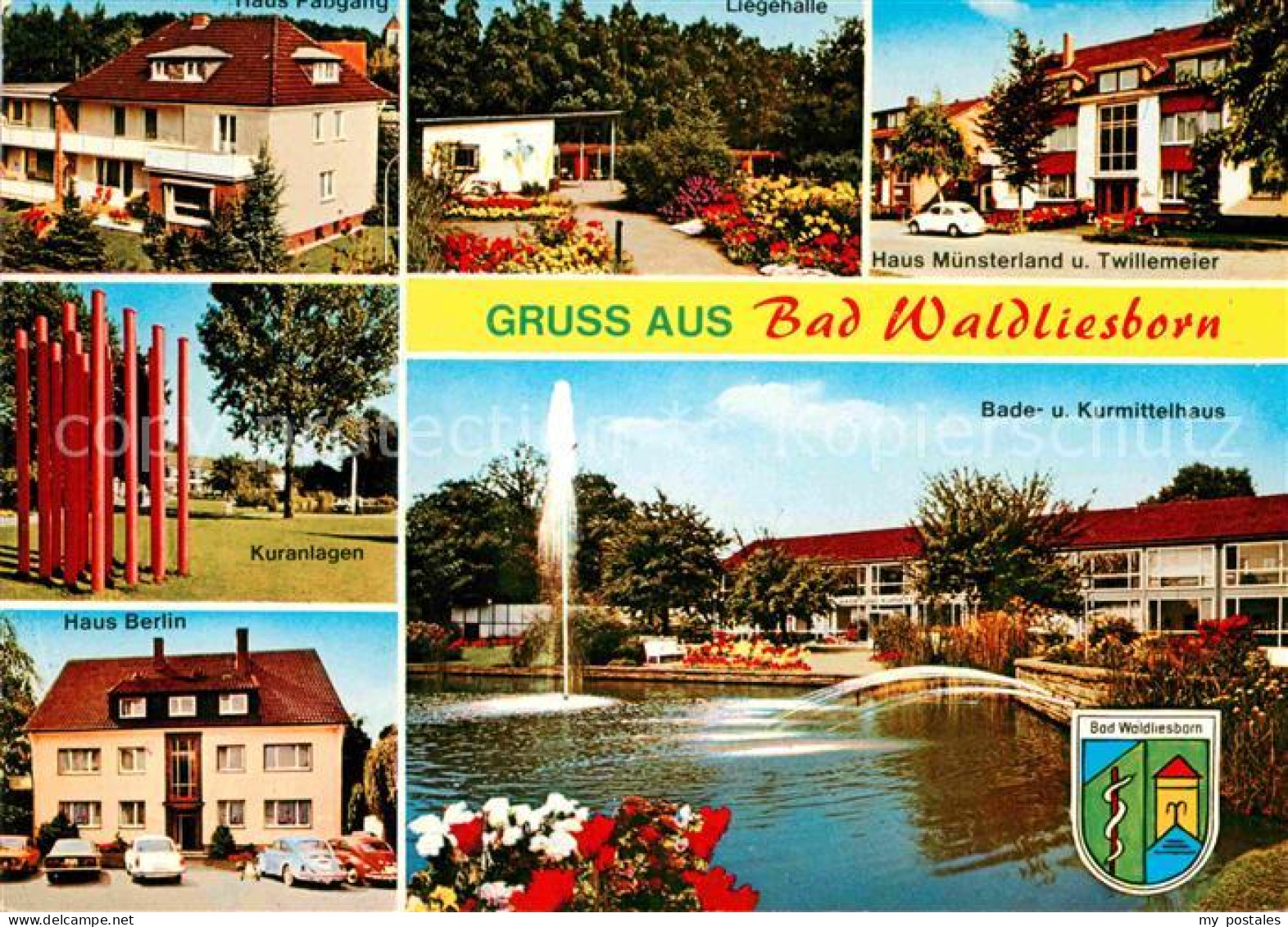 72745957 Bad Waldliesborn Kurhaus Liegehalle Kuranlagen Badehaus Kurmittelhaus F - Lippstadt